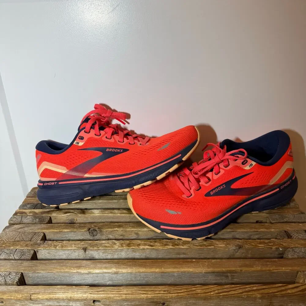Brooks Ghost 15 Women's Outdoor Athletic Running Shoes. Casual, Comofty, Walking - Picture 9 of 11